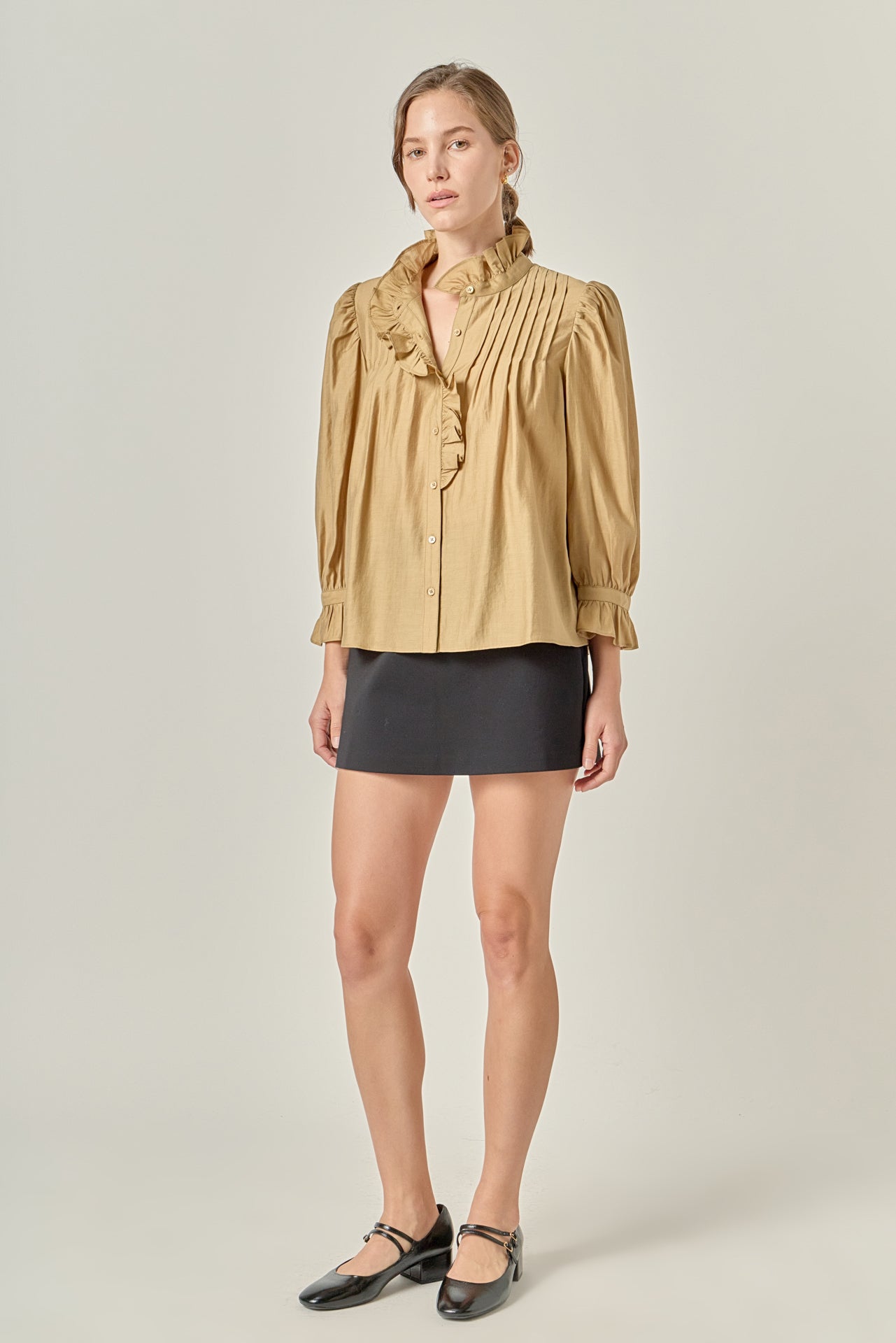 Ruffle Detailed Blouse