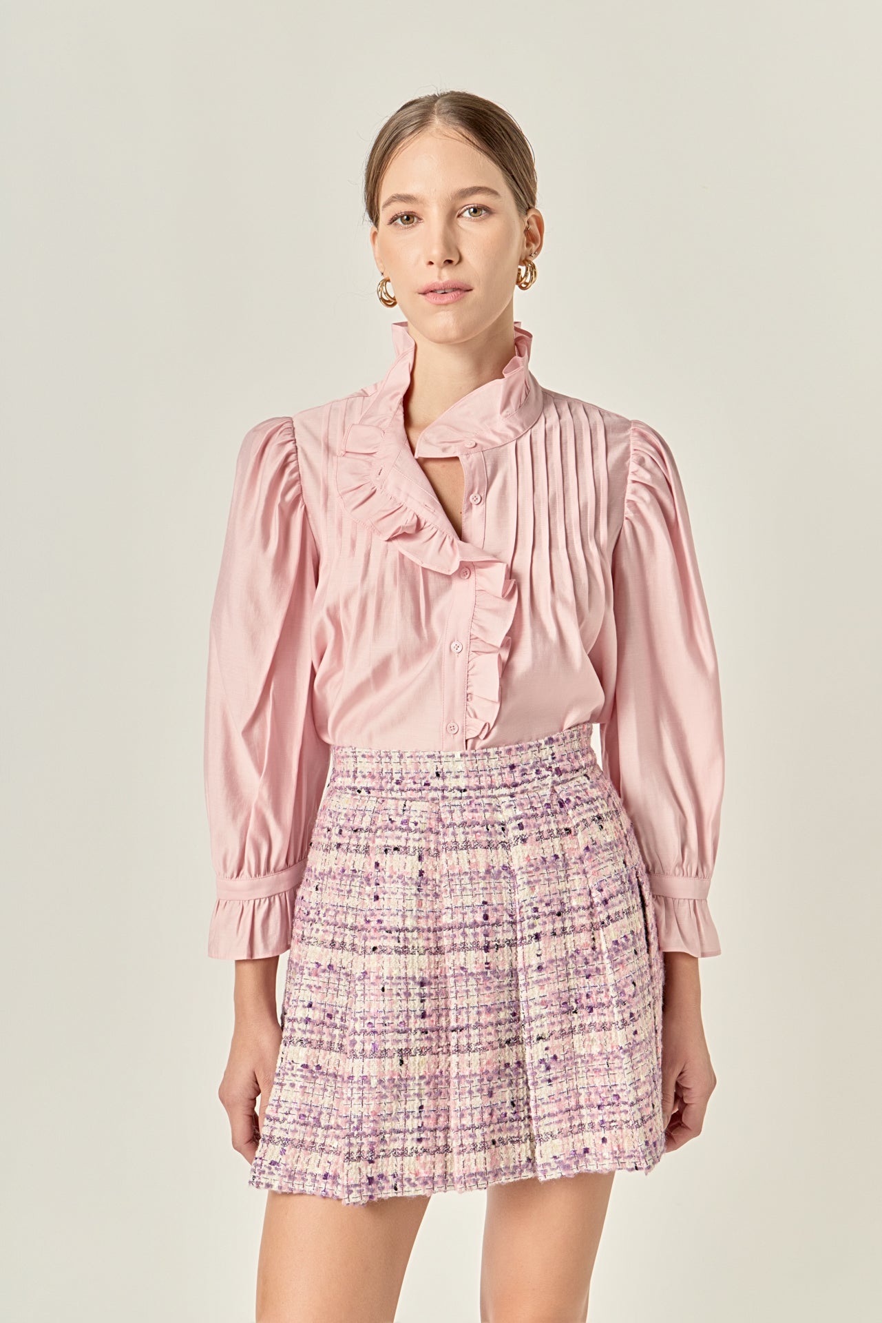 Ruffle Detailed Blouse