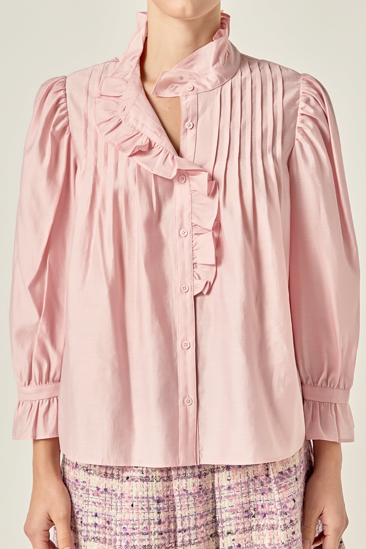 Ruffle Detailed Blouse