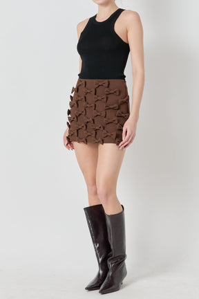 Bow Detailed Skort