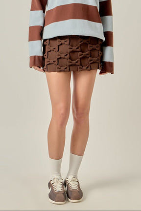 Mila Bow Detailed Skort
