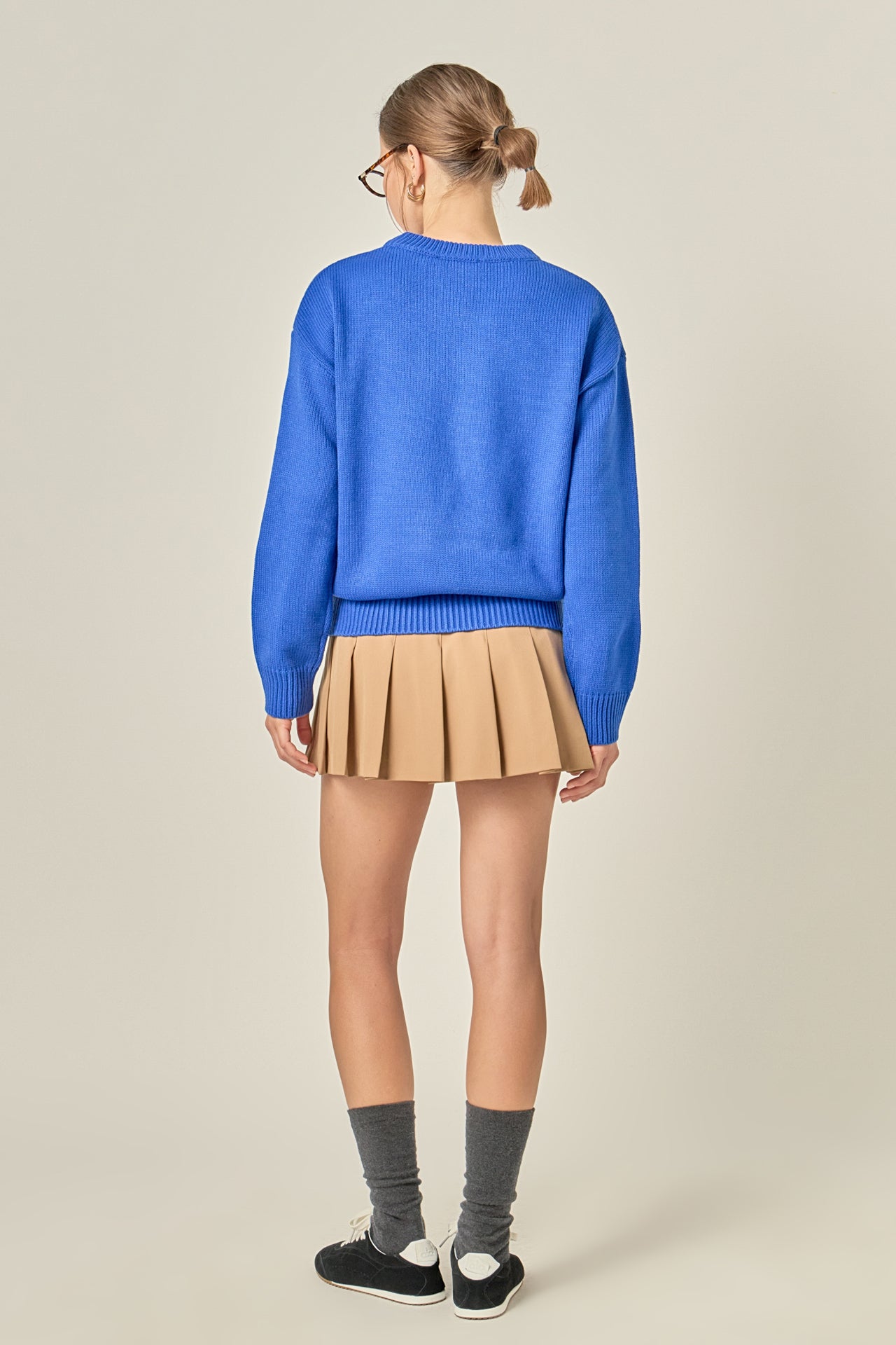 Crewneck Statement Sweater