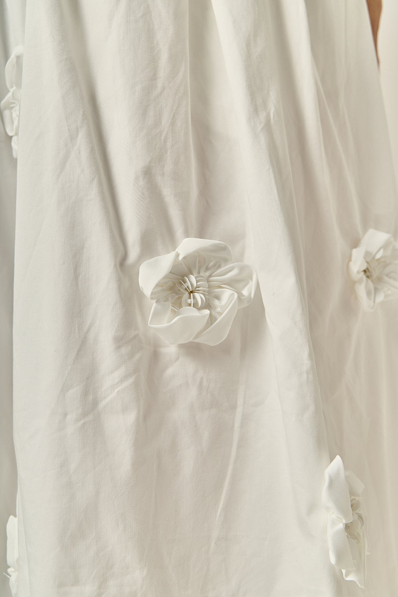 ENGLISH FACTORY - 3D Flower Midi Skirt - SKIRTS available at Objectrare