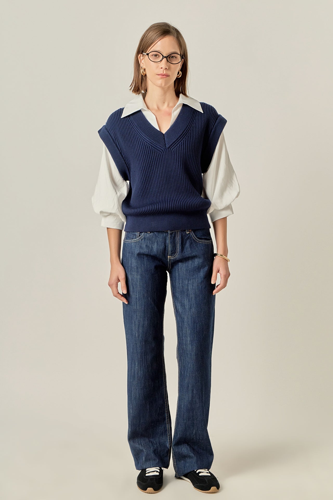 ENGLISH FACTORY - Mixed Media Top - TOPS available at Objectrare
