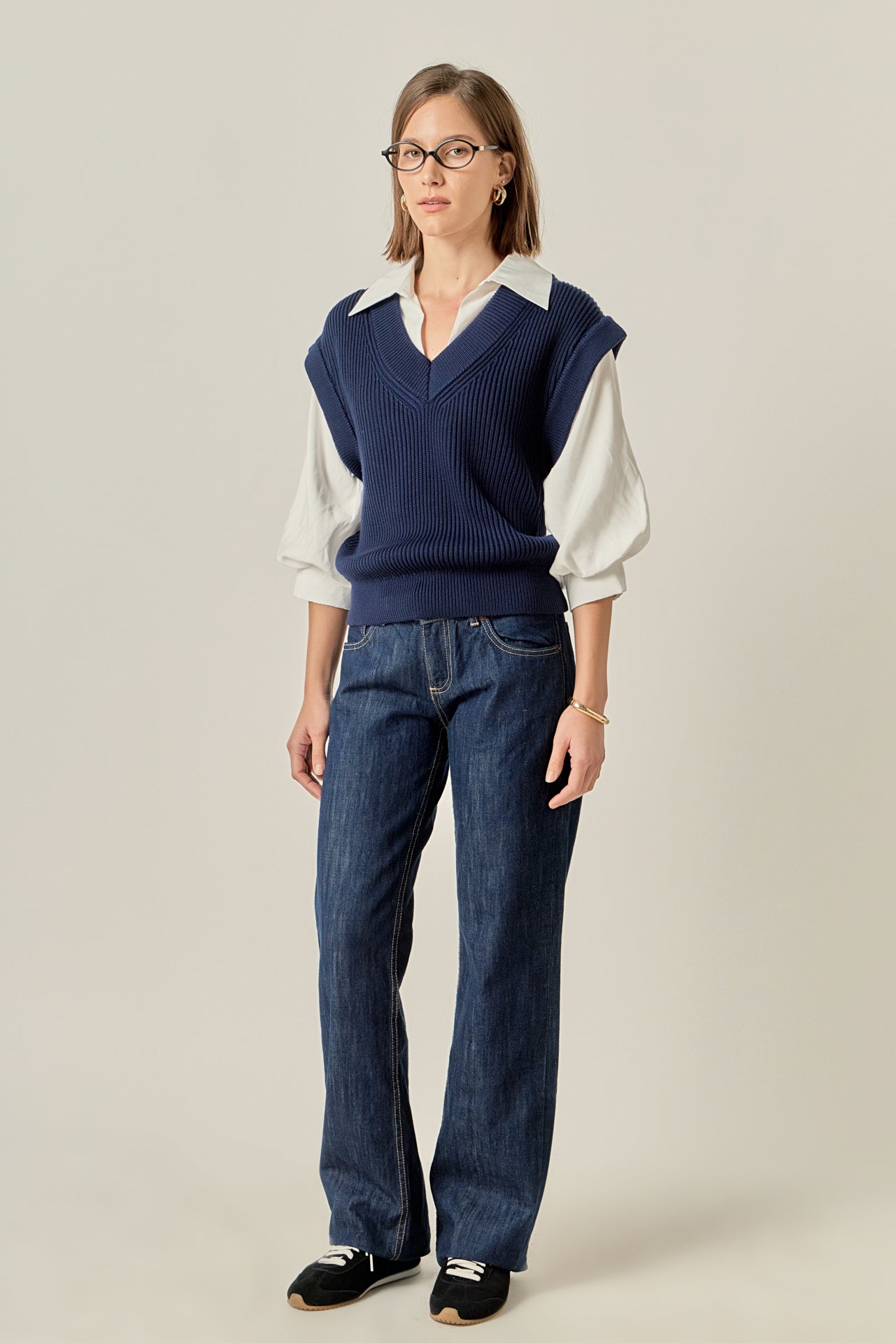 ENGLISH FACTORY - Mixed Media Top - TOPS available at Objectrare