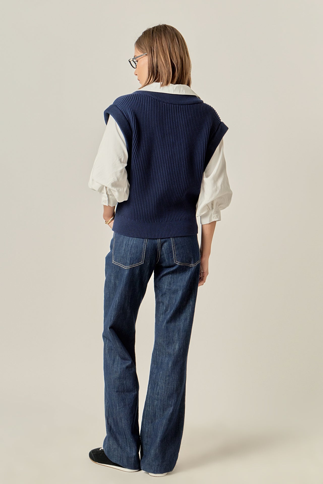 ENGLISH FACTORY - Mixed Media Top - TOPS available at Objectrare