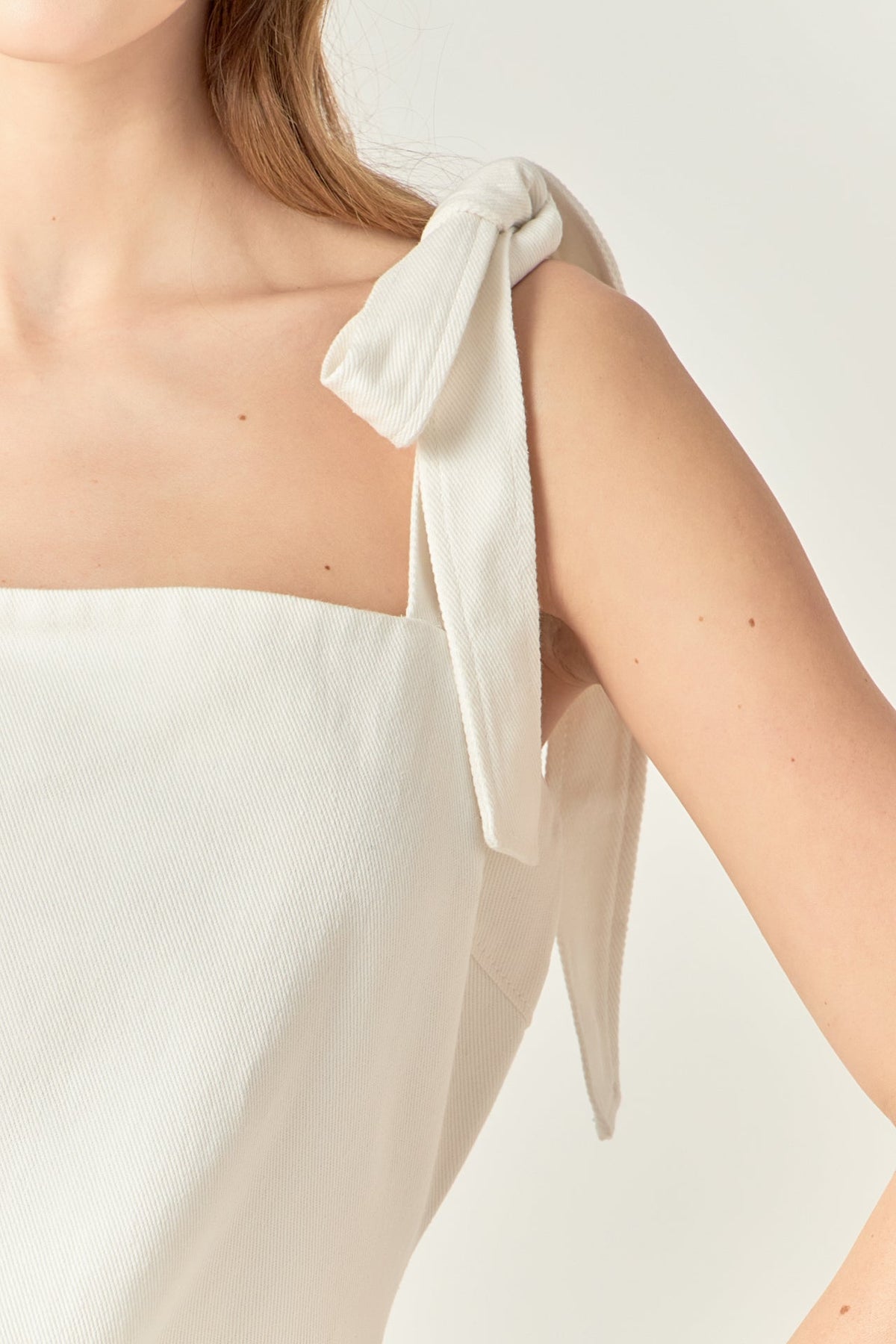 ENGLISH FACTORY - Denim Mini Dress - DRESSES available at Objectrare