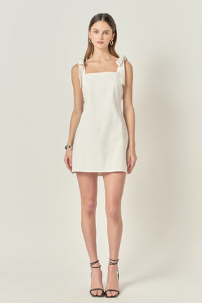 ENGLISH FACTORY - Denim Mini Dress - DRESSES available at Objectrare