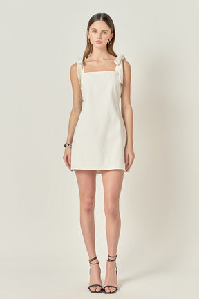 ENGLISH FACTORY - Denim Mini Dress - DRESSES available at Objectrare