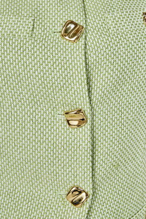 ENDLESS ROSE - Button Detail Long Vest - JACKETS available at Objectrare