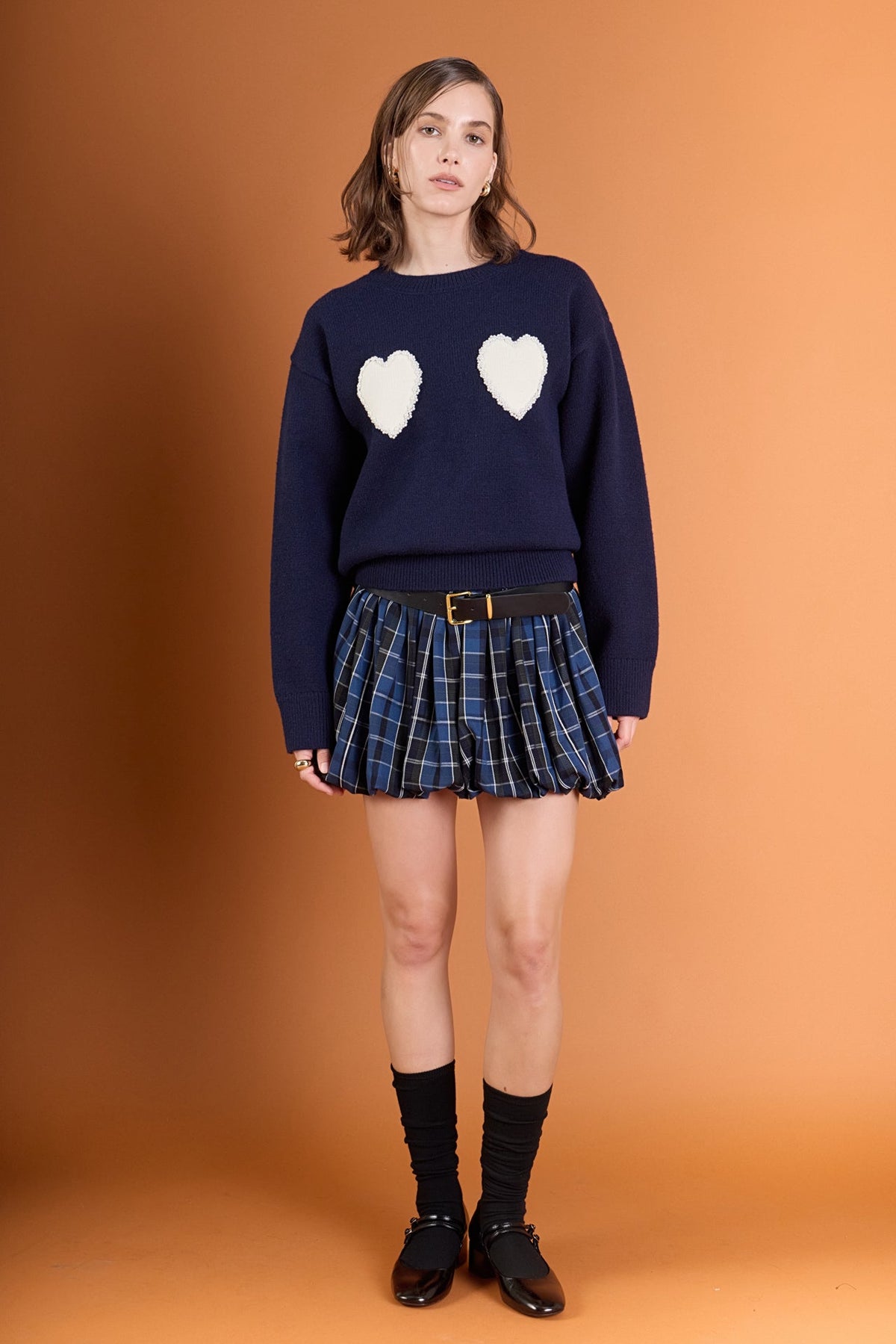 ENGLISH FACTORY - Balloon Mini Skort - SKORTS available at Objectrare