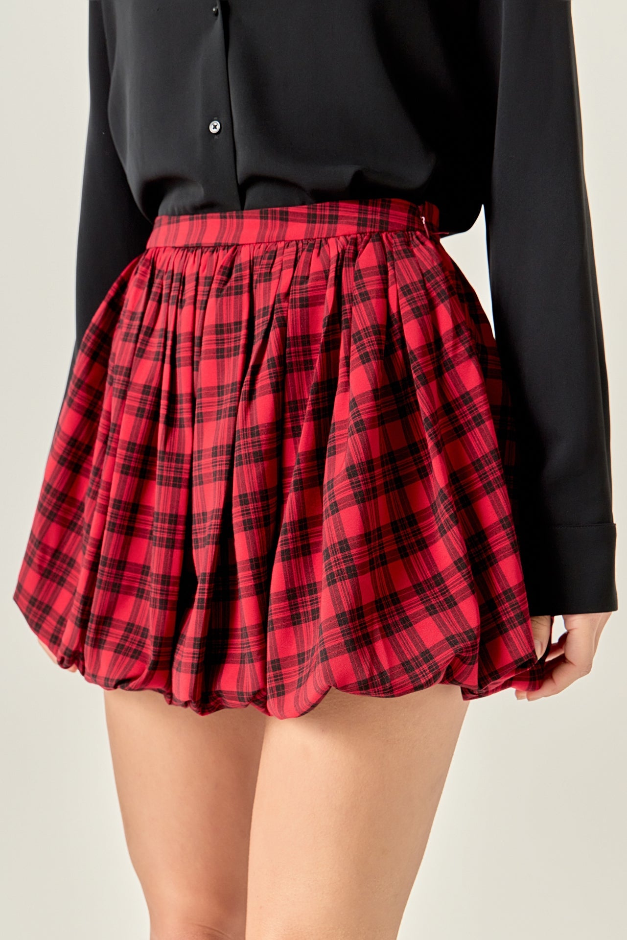 ENGLISH FACTORY - Balloon Mini Skort - SKORTS available at Objectrare