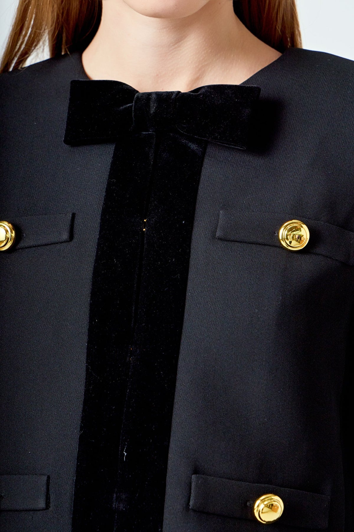 ENDLESS ROSE - Velvet Contrast Jacket - JACKETS available at Objectrare