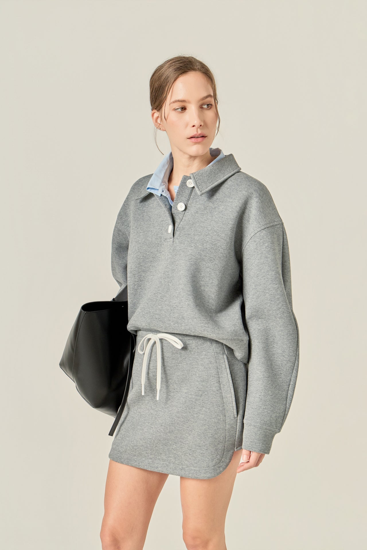 ENGLISH FACTORY - Scuba Mini Skirt - SKIRTS available at Objectrare