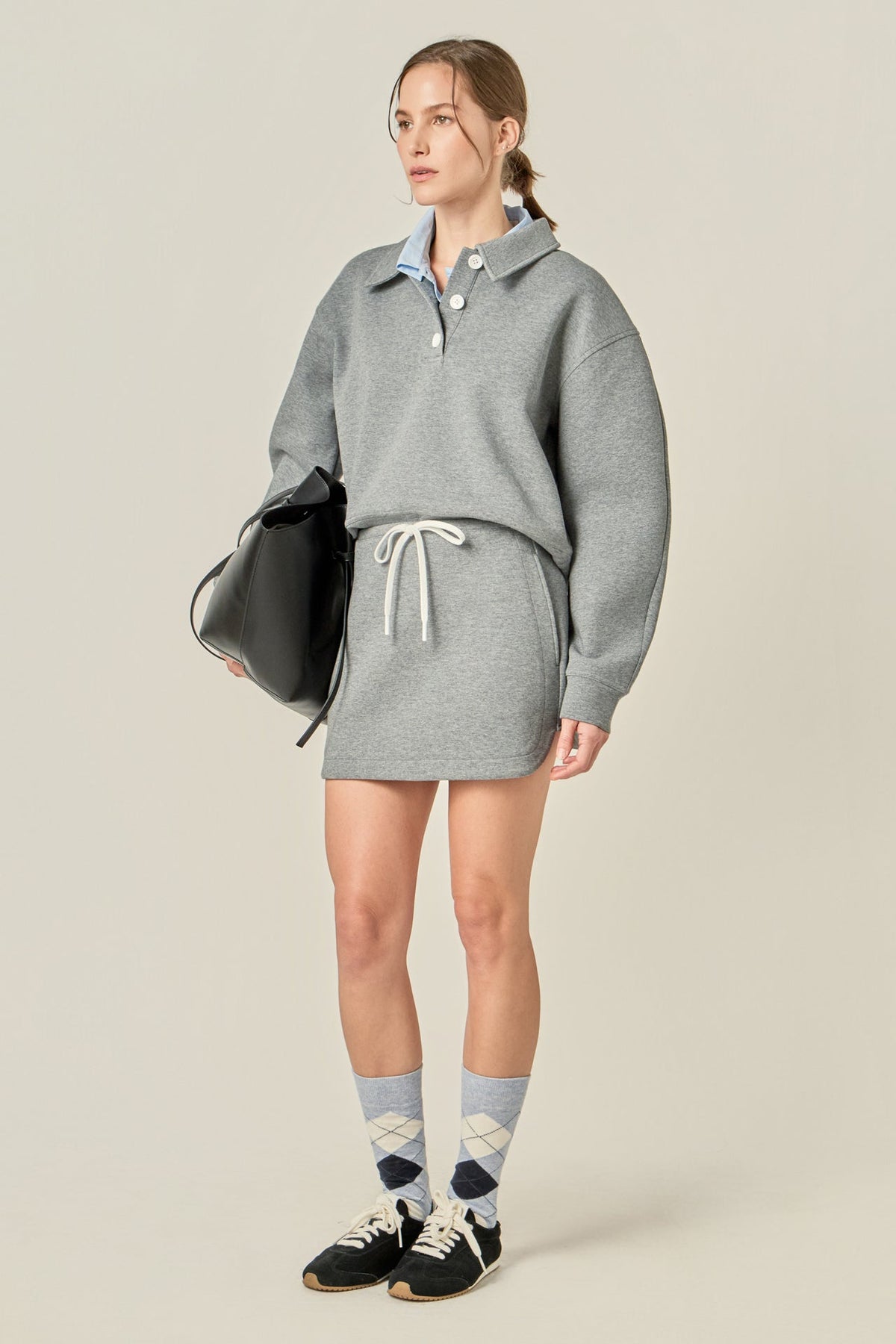 ENGLISH FACTORY - Scuba Mini Skirt - SKIRTS available at Objectrare