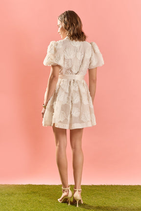 ENGLISH FACTORY - Shell Mini Shirt Dress - DRESSES available at Objectrare