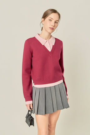 Polo Sweater