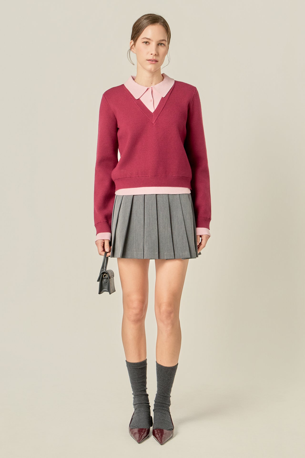 ENGLISH FACTORY - Polo Sweater - SWEATERS & KNITS available at Objectrare