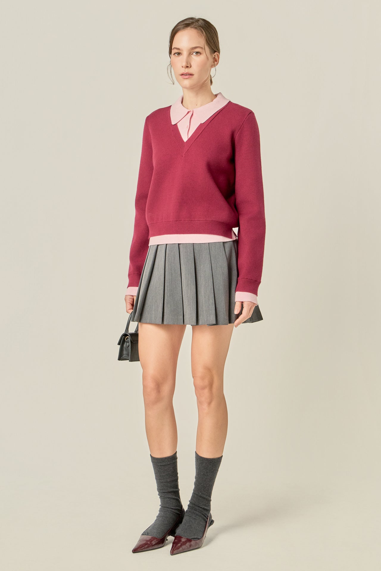 ENGLISH FACTORY - Polo Sweater - SWEATERS & KNITS available at Objectrare
