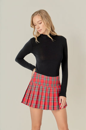 ENGLISH FACTORY - Plaid Skort - SKORTS available at Objectrare