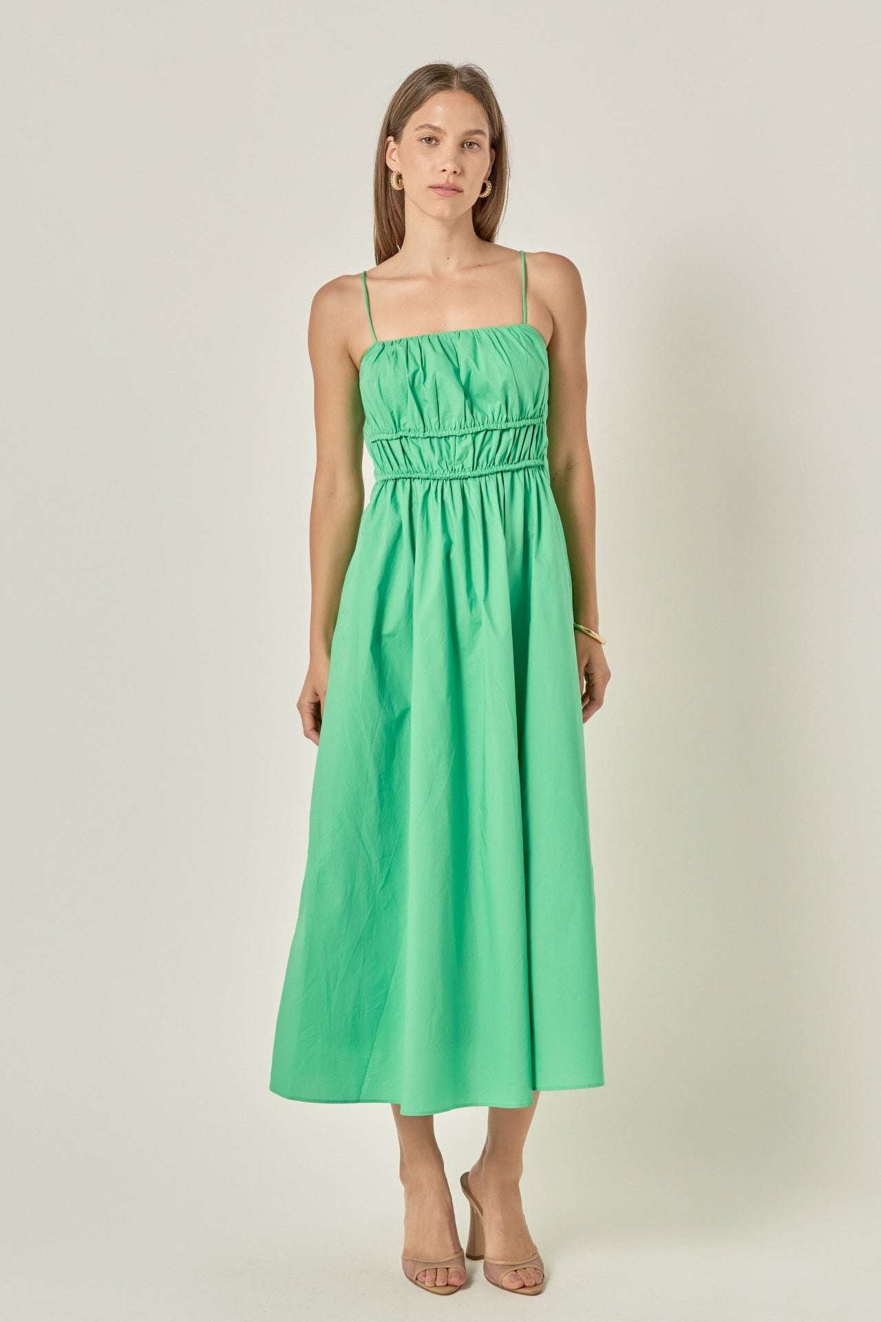 ENGLISH FACTORY - Sleeveless Midi Dress - DRESSES available at Objectrare