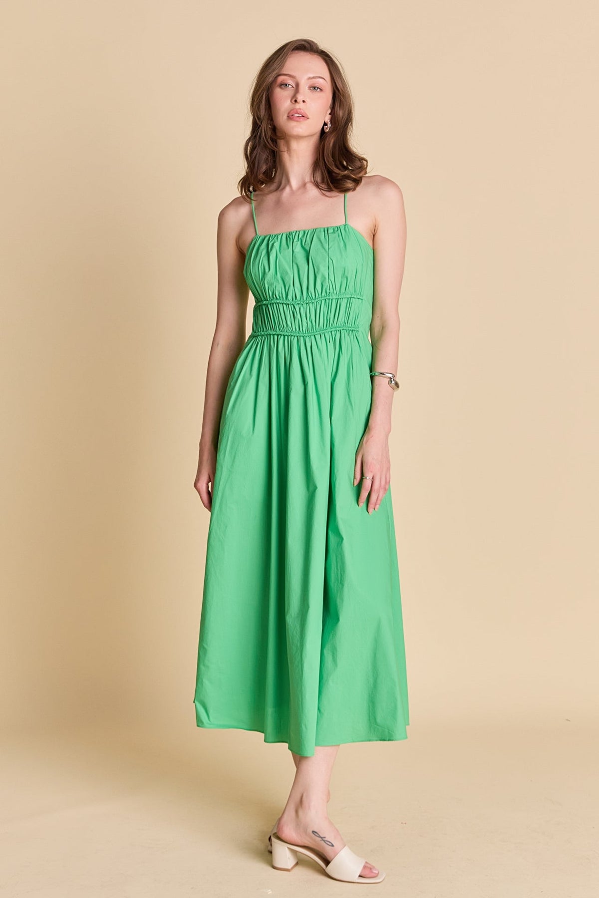 Sleeveless Midi Dress