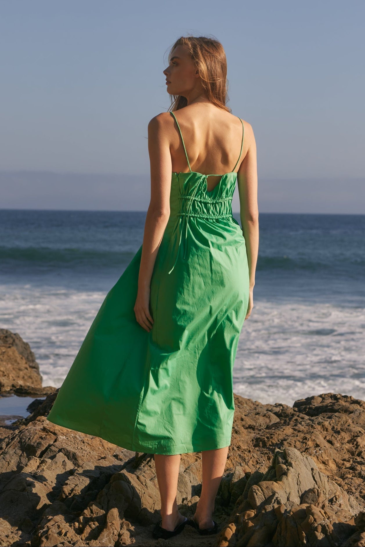 ENGLISH FACTORY - Sleeveless Midi Dress - DRESSES available at Objectrare