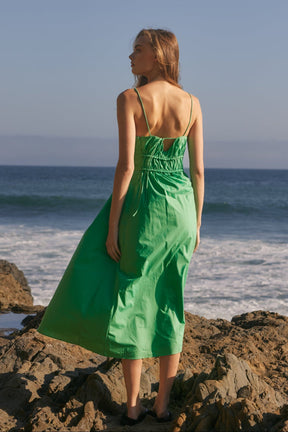 ENGLISH FACTORY - Sleeveless Midi Dress - DRESSES available at Objectrare