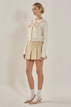 ENGLISH FACTORY - Bow Cardigan - SWEATERS & KNITS available at Objectrare