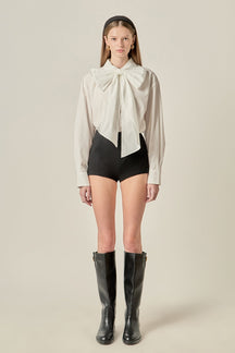 Bow Detailed Shirt