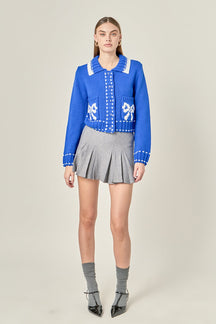 Bow Cardigan
