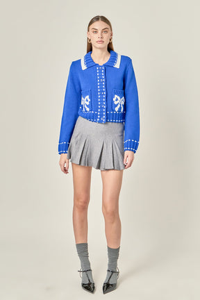 Bow Cardigan