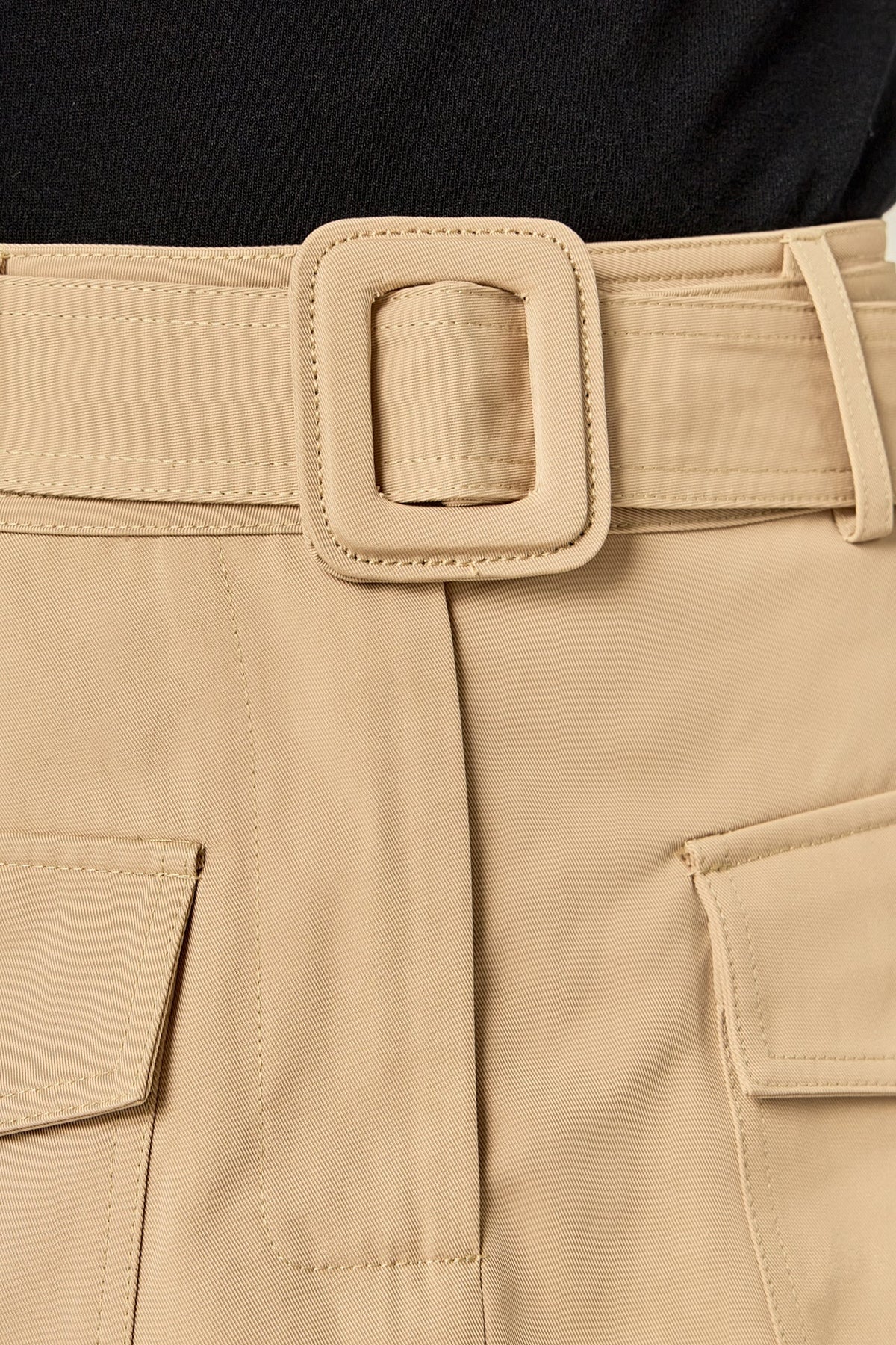 ENGLISH FACTORY - Blair Belted Mini Skirt - SKIRTS available at Objectrare