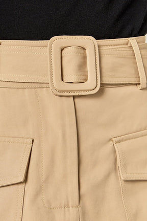 ENGLISH FACTORY - Blair Belted Mini Skirt - SKIRTS available at Objectrare