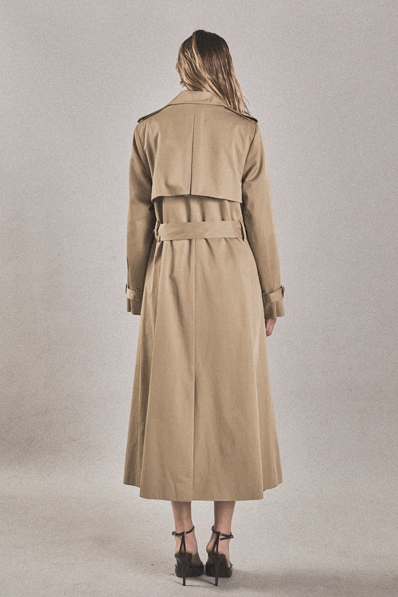 ENDLESS ROSE - High Low Trench Coat - COATS available at Objectrare