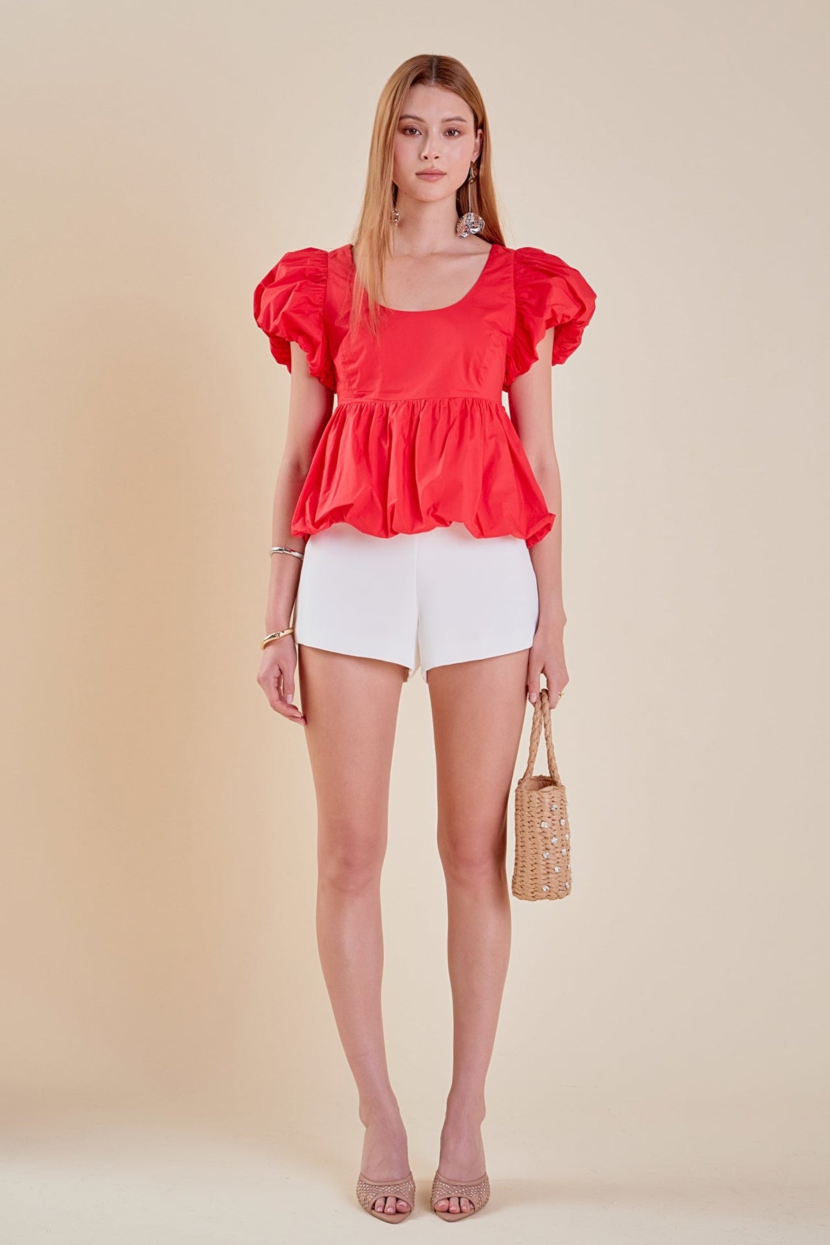 Bubble Hem Top