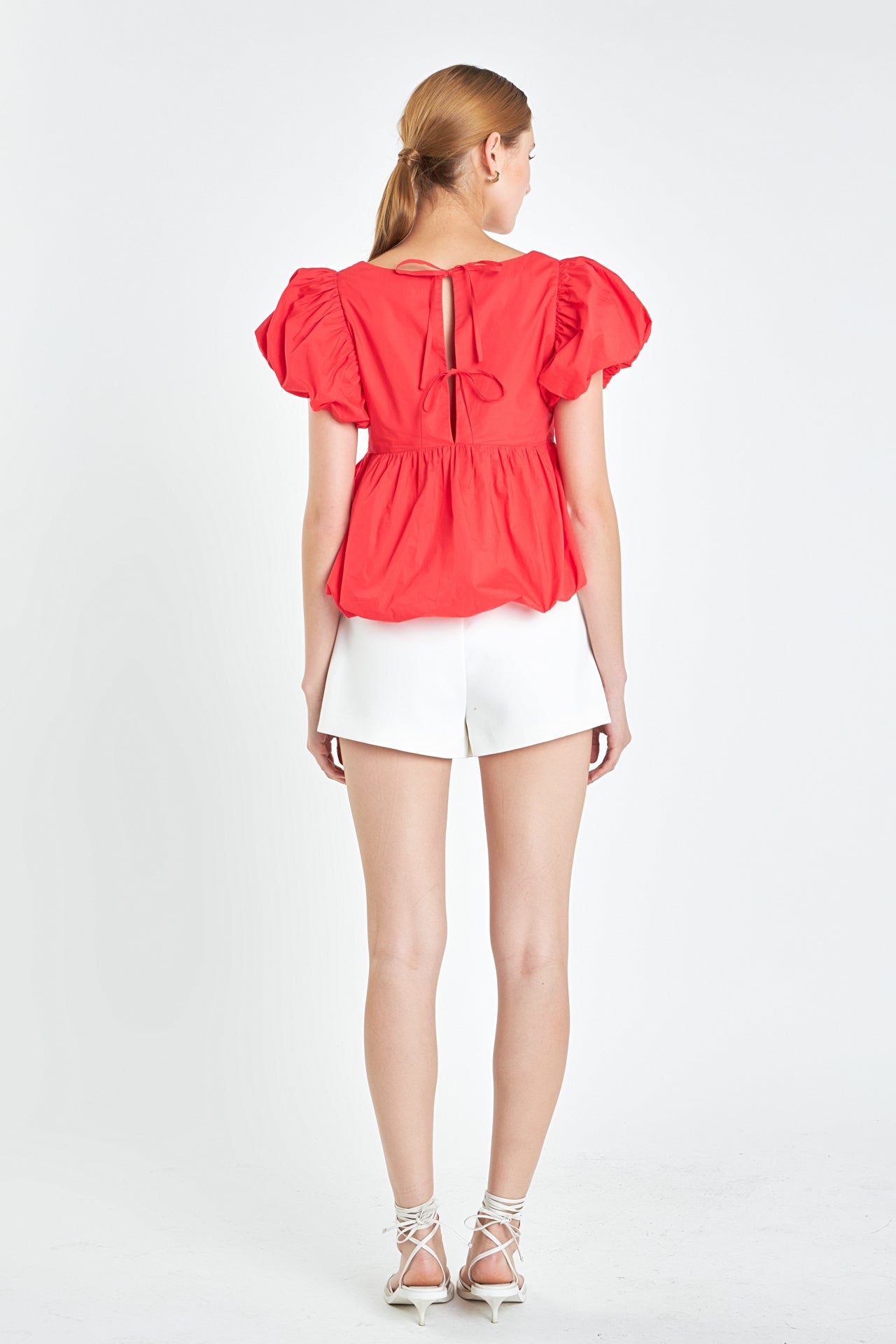 ENGLISH FACTORY - Bubble Hem Top - TOPS available at Objectrare