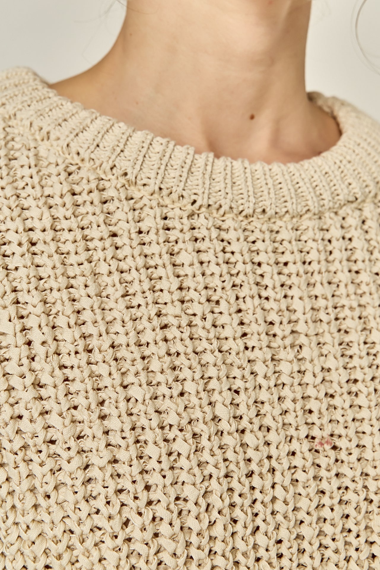 Satin Contrast Mixed Media Midi Dress