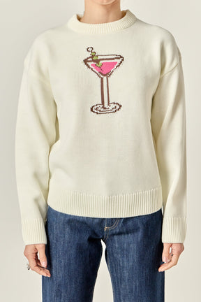 ENGLISH FACTORY - Cocktail Sweater - SWEATERS & KNITS available at Objectrare