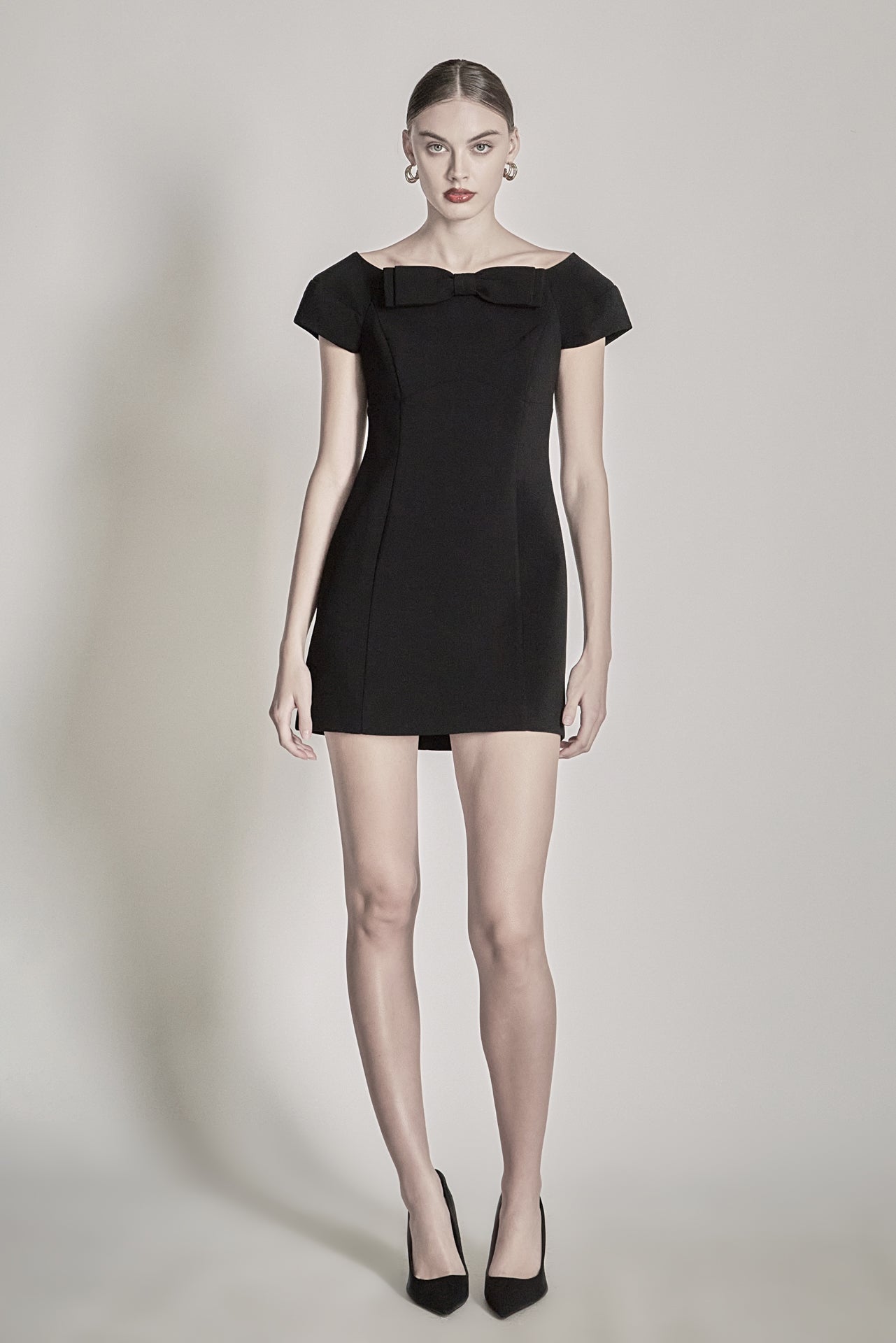 Bow Mini Dress