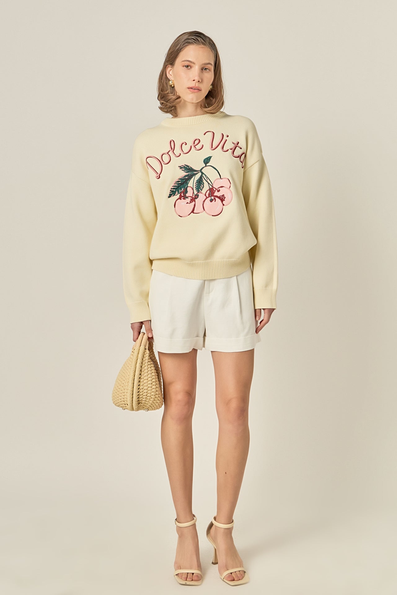 ENGLISH FACTORY - Dolce Vita Knit Sweater - SWEATERS & KNITS available at Objectrare