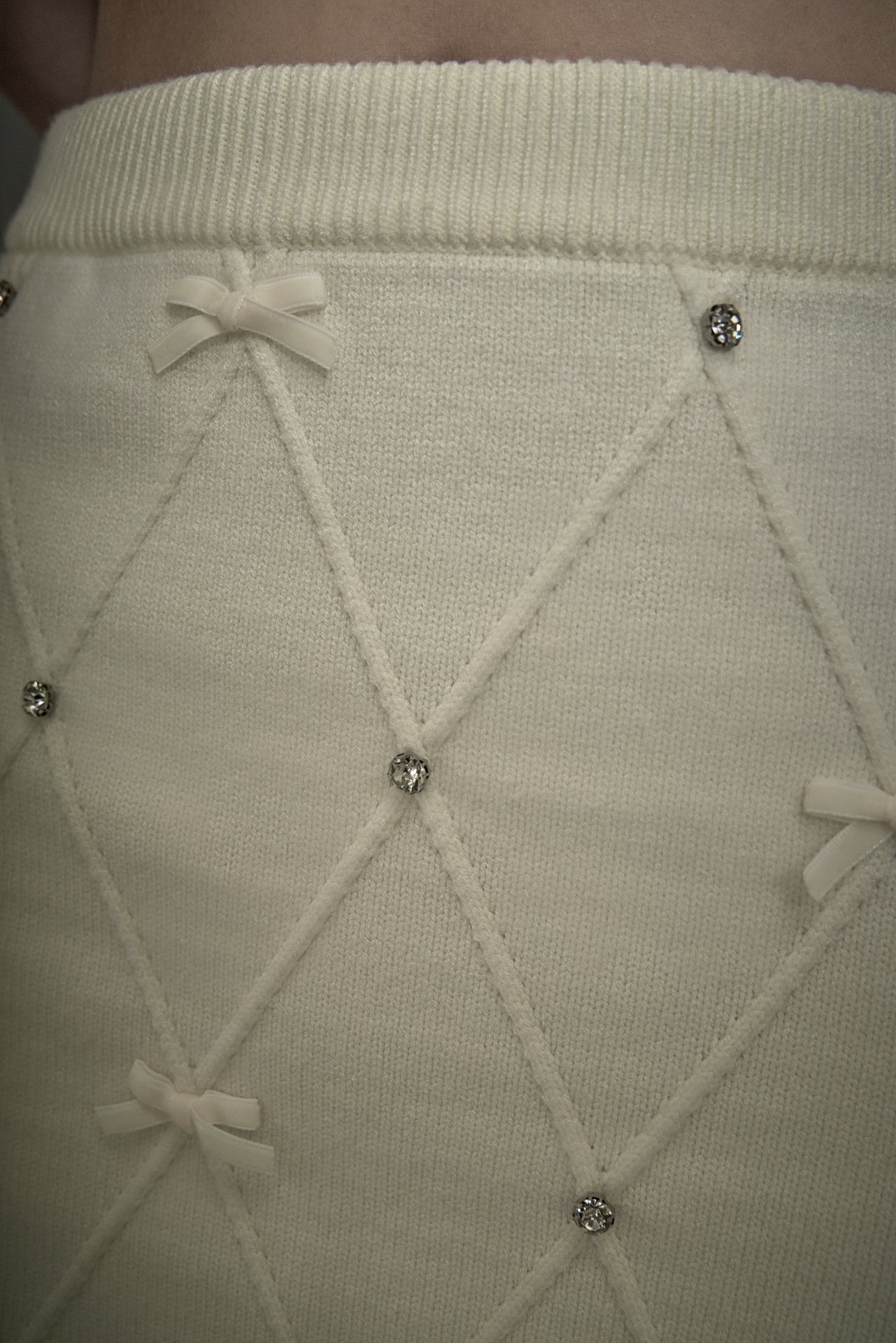 ENDLESS ROSE - Bow Detail Mini Skirt - SKIRTS available at Objectrare