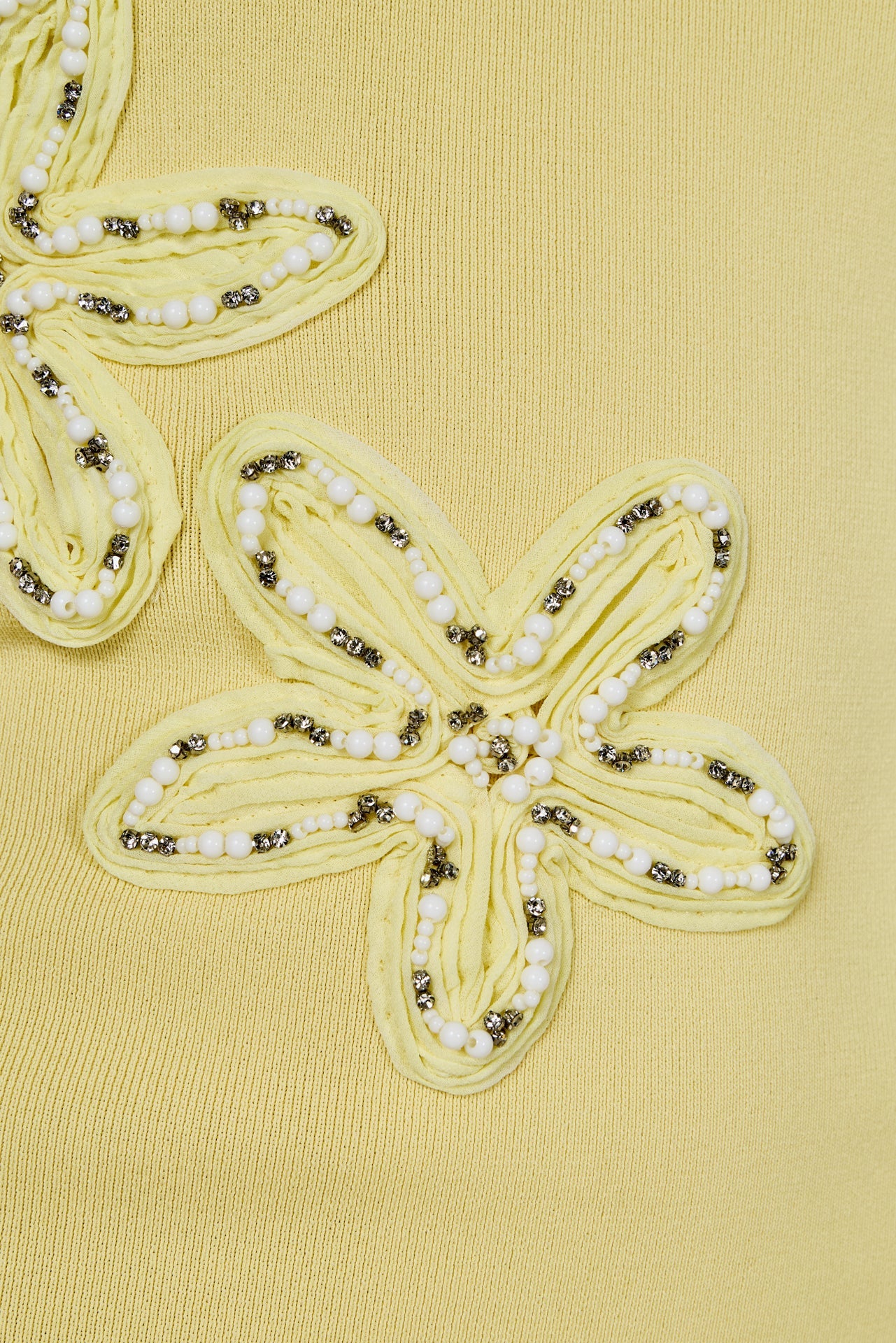 Flower Detail Halter Midi Dress