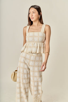 Bria Crochet Sleeveless Top