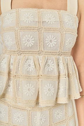 Bria Crochet Sleeveless Top