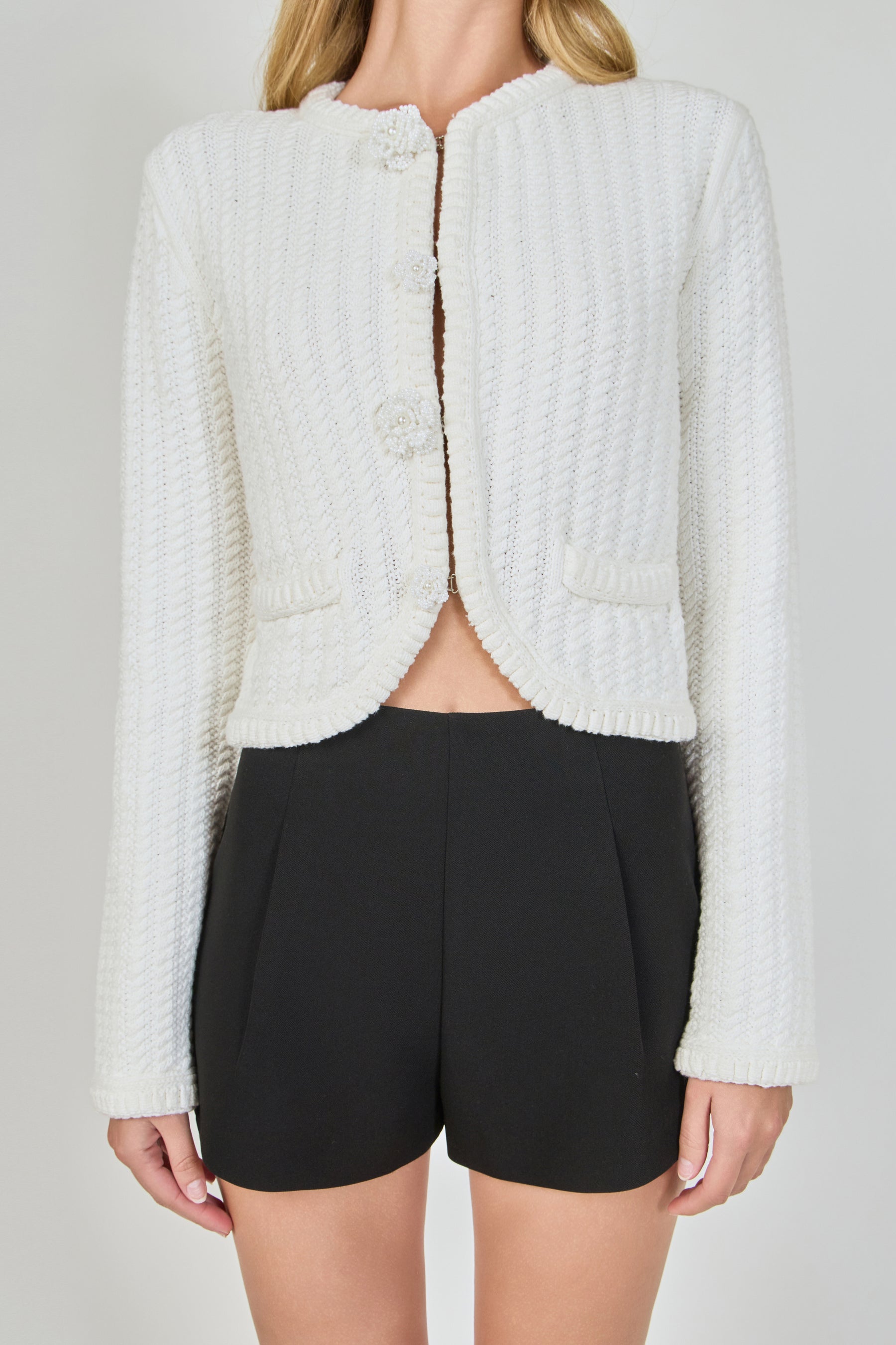 Sequin Crochet Top