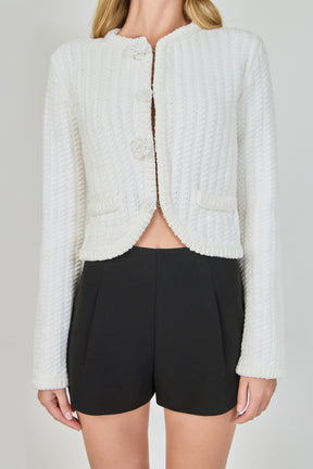 Sequin Crochet Top
