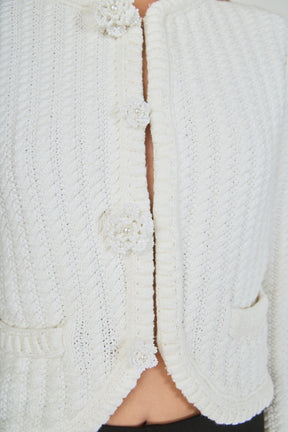 Sequin Crochet Top