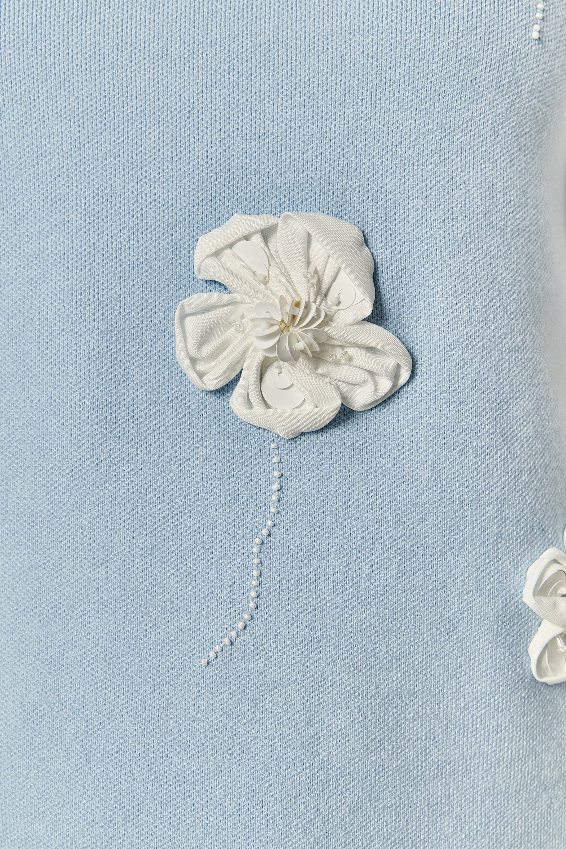 ENGLISH FACTORY - 3D Flower Knit Skirt - SKIRTS available at Objectrare