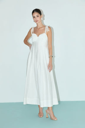 Pearl Seashell Maxi Dress